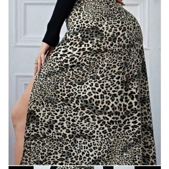 Leopard print skirt - Picture 2 of 2